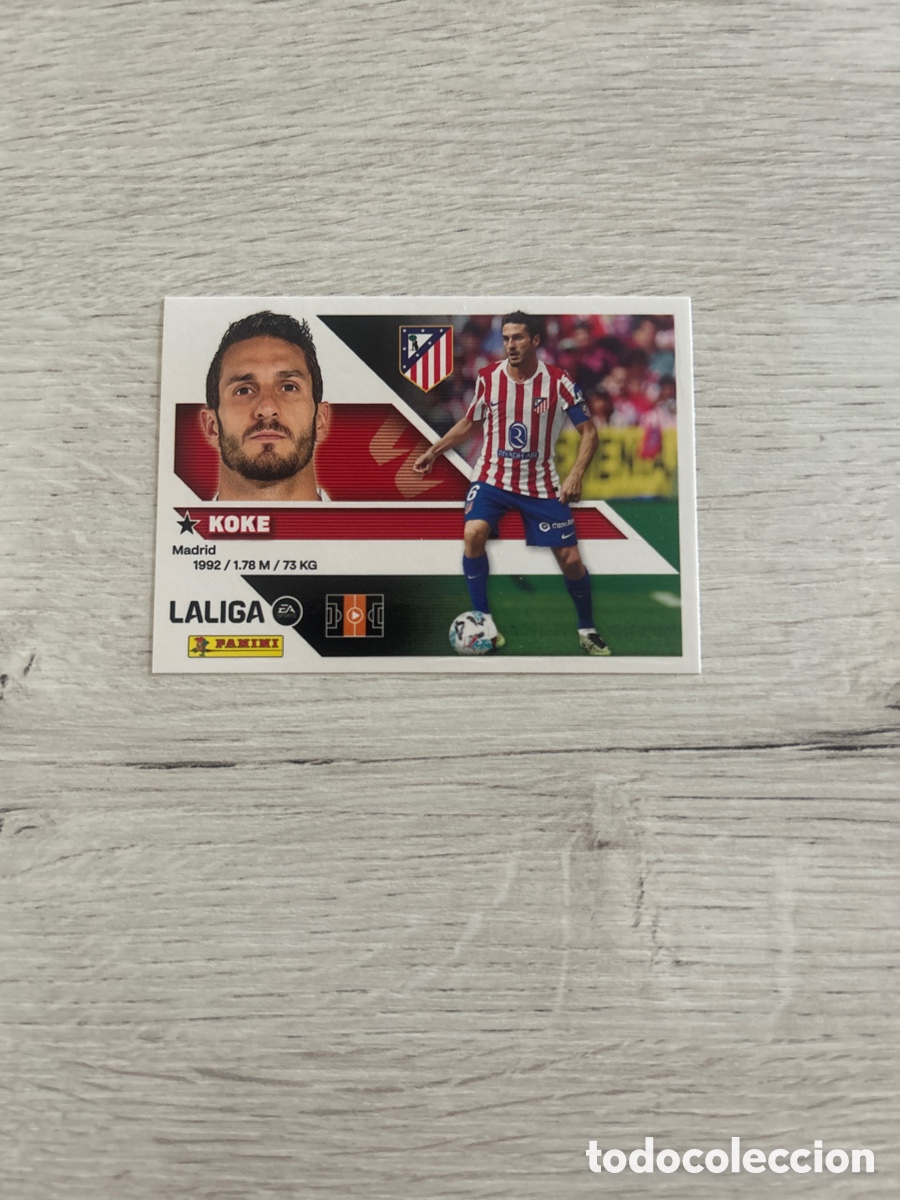 Cromos de f&uacute;tbol: Koke 11 Atl&eacute;tico de Madrid Liga Este 2026/27 26-27 Panini