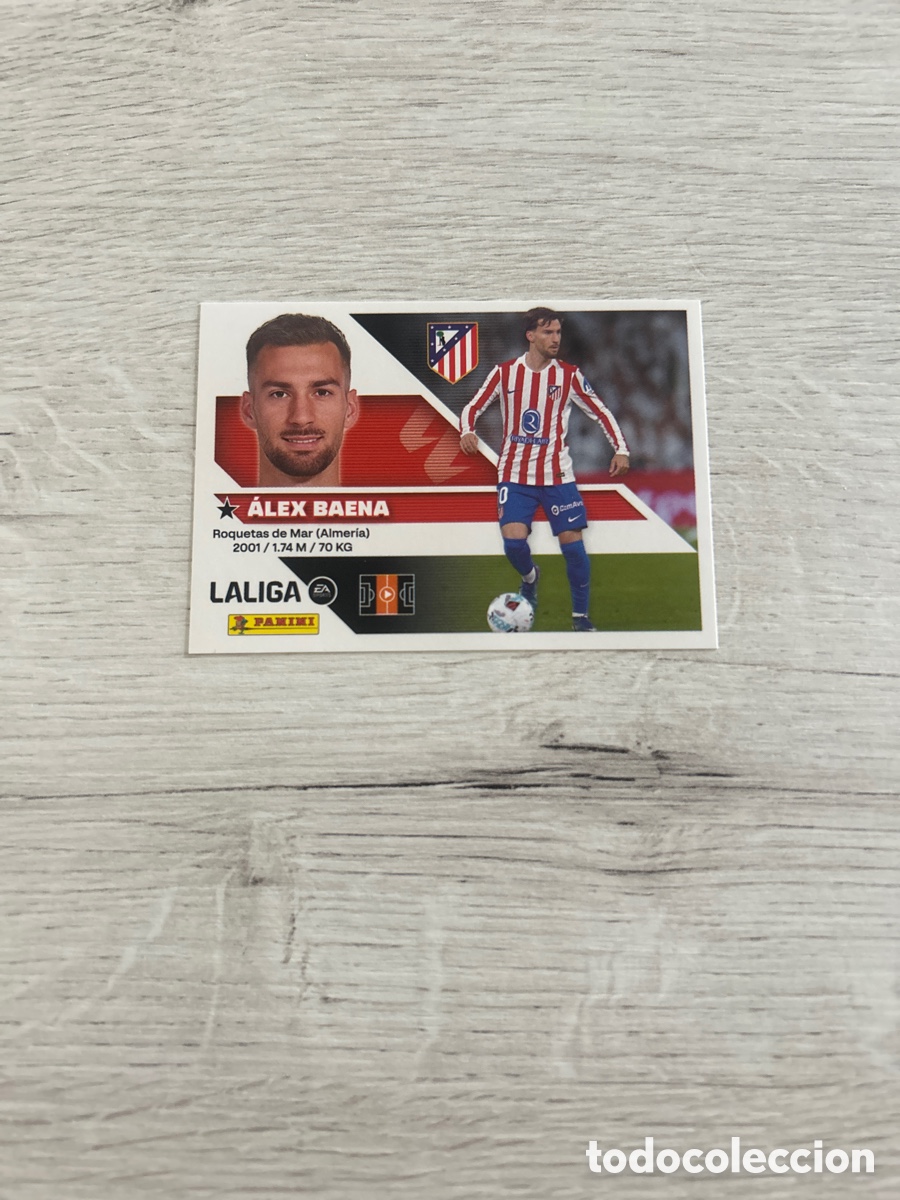 Cromos de f&uacute;tbol: &Aacute;lex Baena 15 Atl&eacute;tico de Madrid Liga Este 2026/27 26-27 Panini