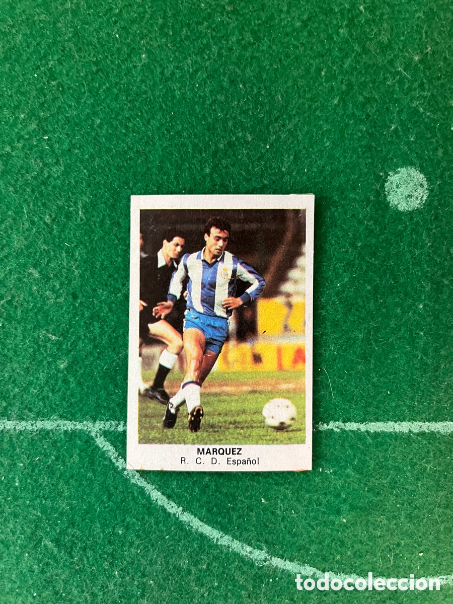 Cromos de f&uacute;tbol: M&Aacute;RQUEZ ESPANYOL F&Uacute;TBOL 84 1984 CROMOS CANO RECUPERADO