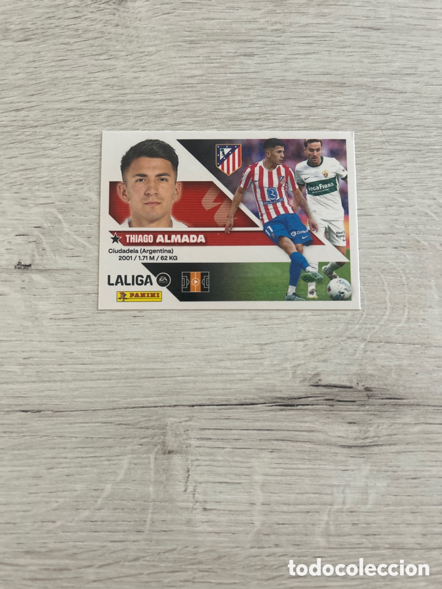 Cromos de f&uacute;tbol: Almada 16 Atl&eacute;tico de Madrid Liga Este 2026/27 26-27 Panini
