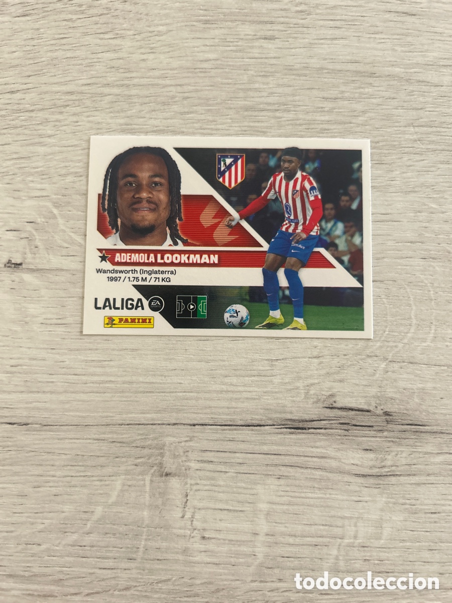 Cromos de f&uacute;tbol: Lookman 18 Atl&eacute;tico de Madrid Liga Este 2026/27 26-27 Panini