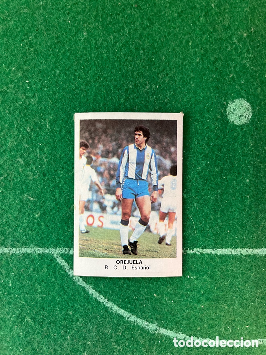 Cromos de f&uacute;tbol: OREJUELA ESPANYOL F&Uacute;TBOL 84 1984 CROMOS CANO RECUPERADO