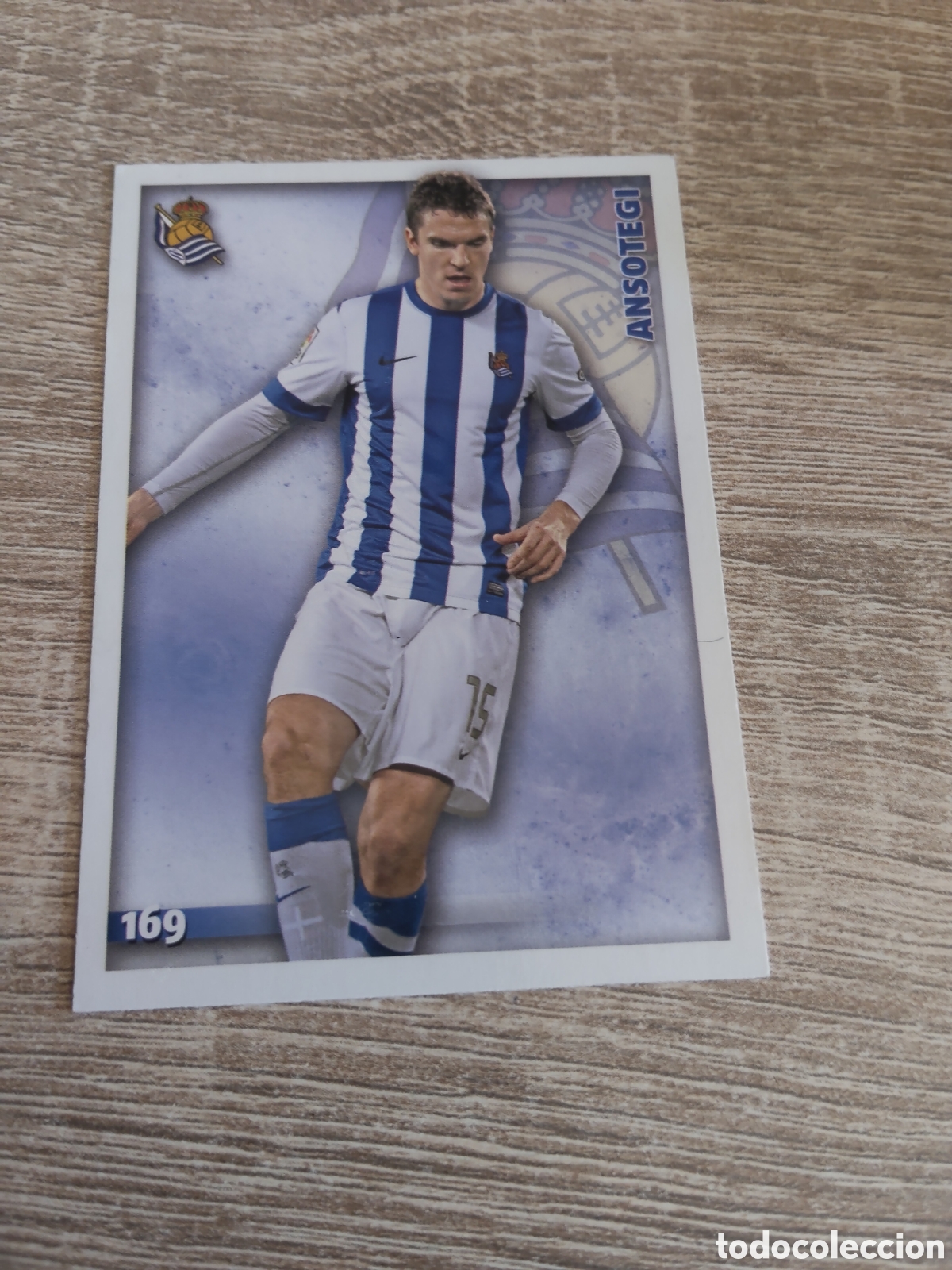 Cromos de f&uacute;tbol: Mundicromo las fichas de la liga 2015 169 Ansotegi Real Sociedad