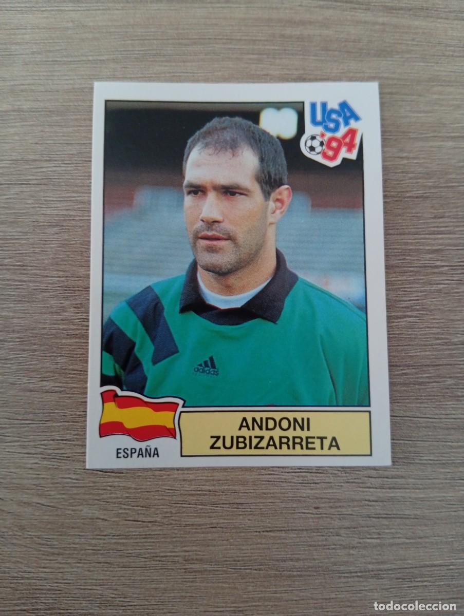 Cromos de f&uacute;tbol: ANDONI ZUBIZARRETA 187 ESPA&Ntilde;A MUNDIAL USA 94 1994 SIN PEGAR NUNCA PEGADO