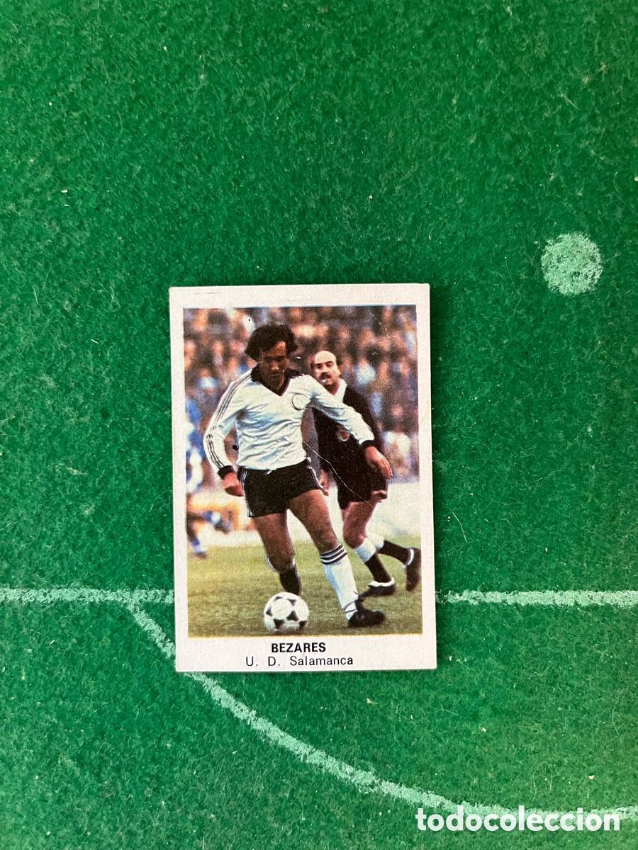 Cromos de f&uacute;tbol: BEZARES SALAMANCA F&Uacute;TBOL 84 1984 CROMOS CANO RECUPERADO