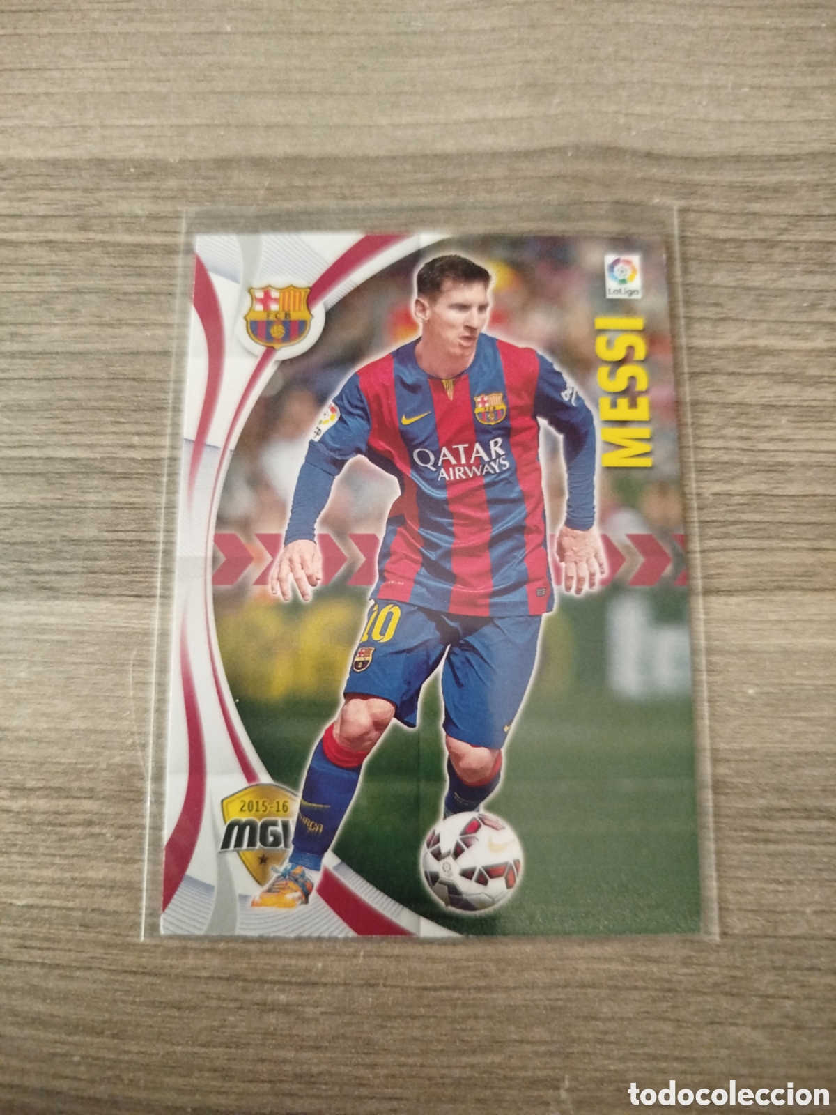 Cromos de f&uacute;tbol: Megacracks 2015/16.F.C.BARCELONA.MESSI (N&deg;72).