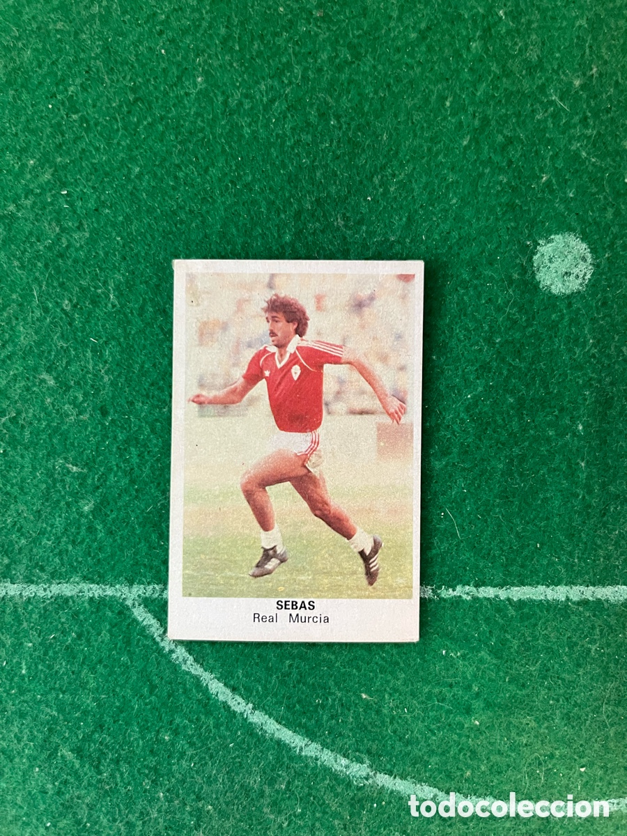 Cromos de f&uacute;tbol: SEBAS REAL MURCIA F&Uacute;TBOL 84 1984 CROMOS CANO RECUPERADO