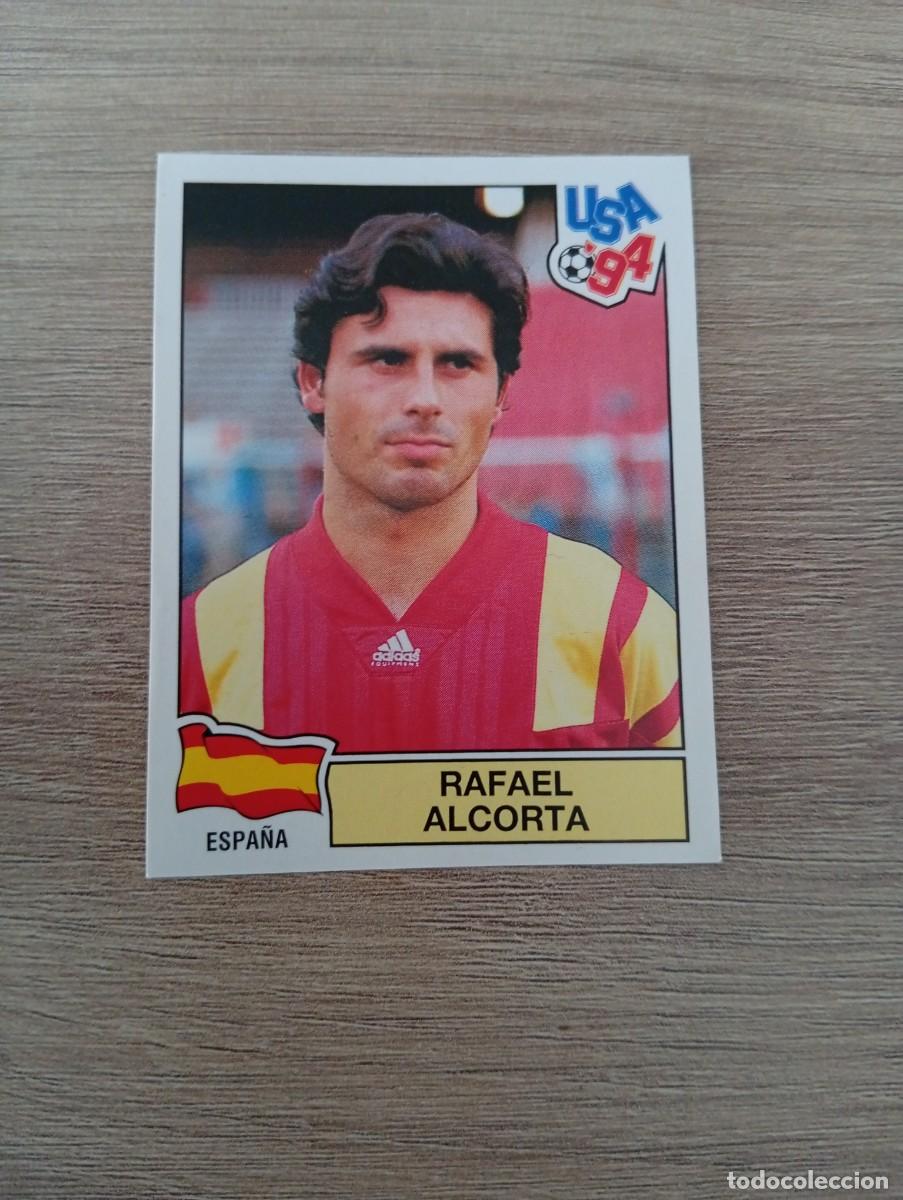 Cromos de f&uacute;tbol: RAFAEL ALKORTA 190 ESPA&Ntilde;A MUNDIAL USA 94 1994 SIN PEGAR NUNCA PEGADO