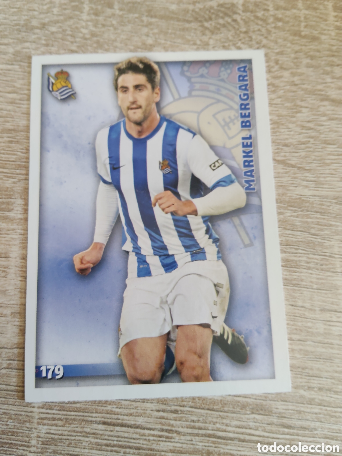 Football Stickers: Mundicromo las fichas de la liga 2015 179 Markel Bergara Real Sociedad