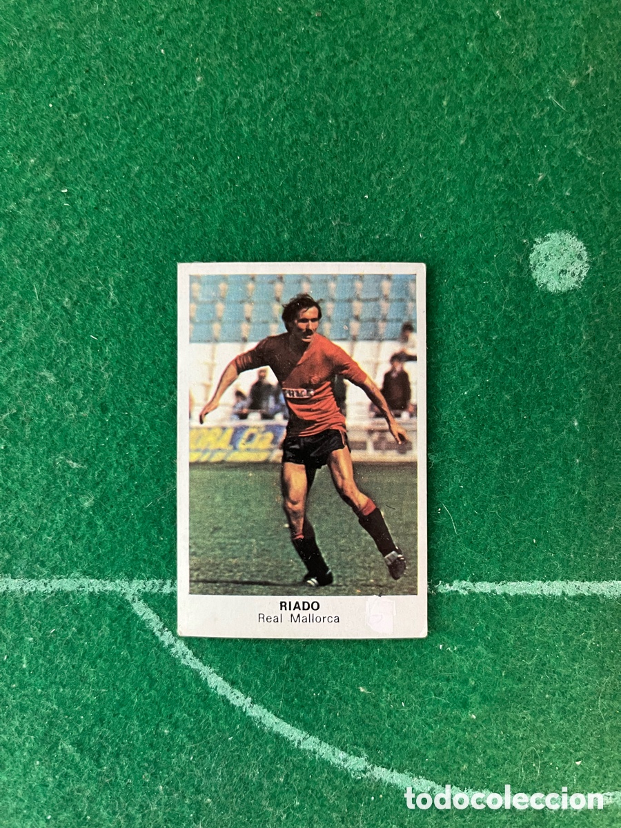 Figurine di Calcio: RIADO MALLORCA F&Uacute;TBOL 84 1984 CROMOS CANO RECUPERADO