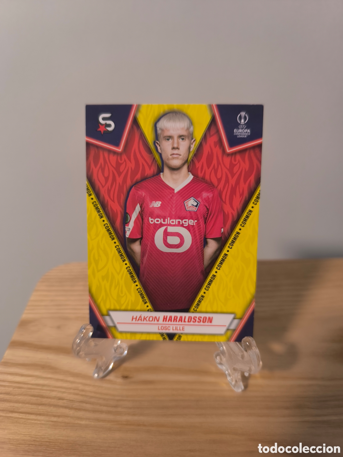 Figurine di Calcio: Haraldsson Topps Superstar COMMON Lille