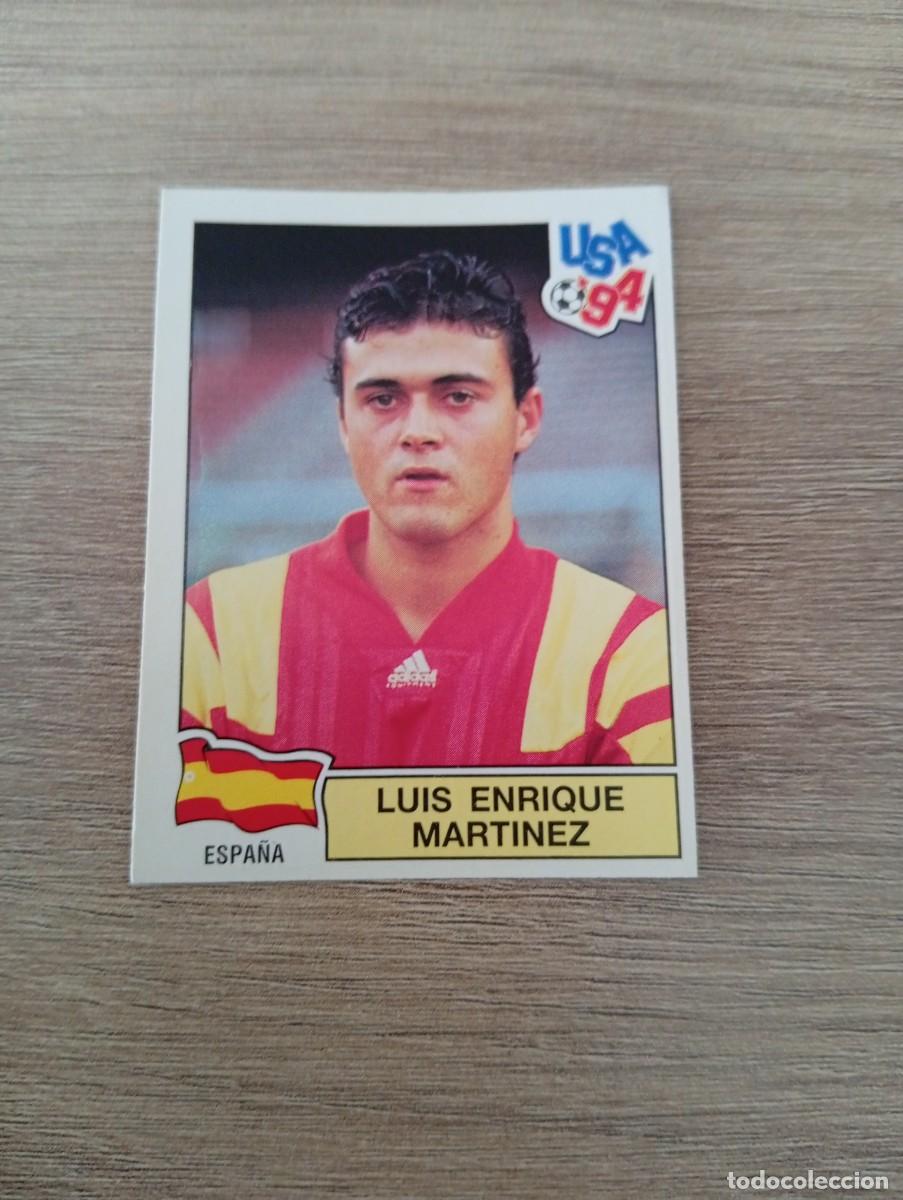 Cromos de f&uacute;tbol: LUIS ENRIQUE MARTINEZ 201 ESPA&Ntilde;A MUNDIAL USA 94 1994 SIN PEGAR NUNCA PEGADO