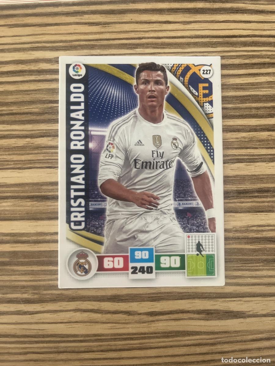Cromos de f&uacute;tbol: Cromo Cristiano Ronaldo Adrenalyn 15-16