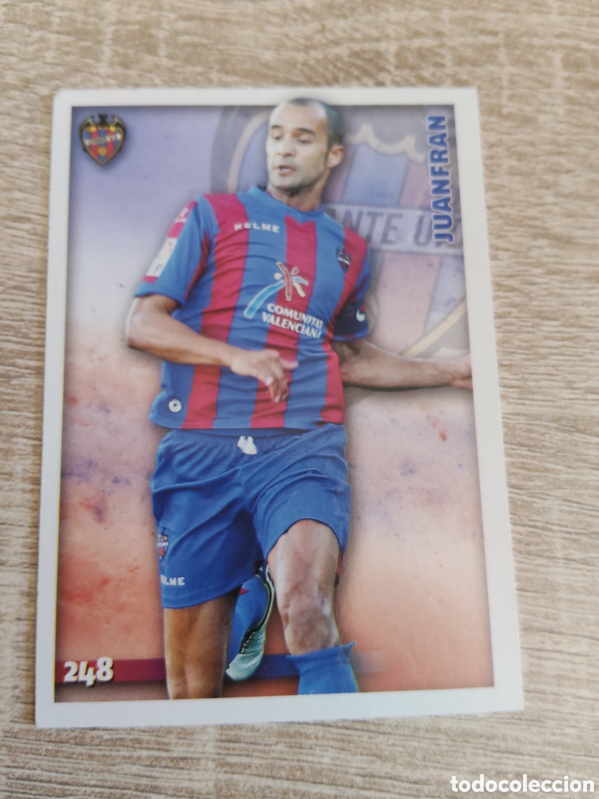 Cromos de f&uacute;tbol: Mundicromo las fichas de la liga 2015 248 Juanfran Levante