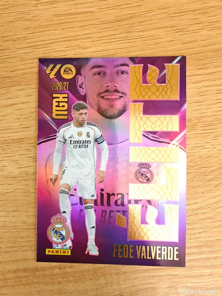Cromos de f&uacute;tbol: Fede Valverde 5 Elite Panini Megacracks 2026 2027 Real Madrid 2026 2027
