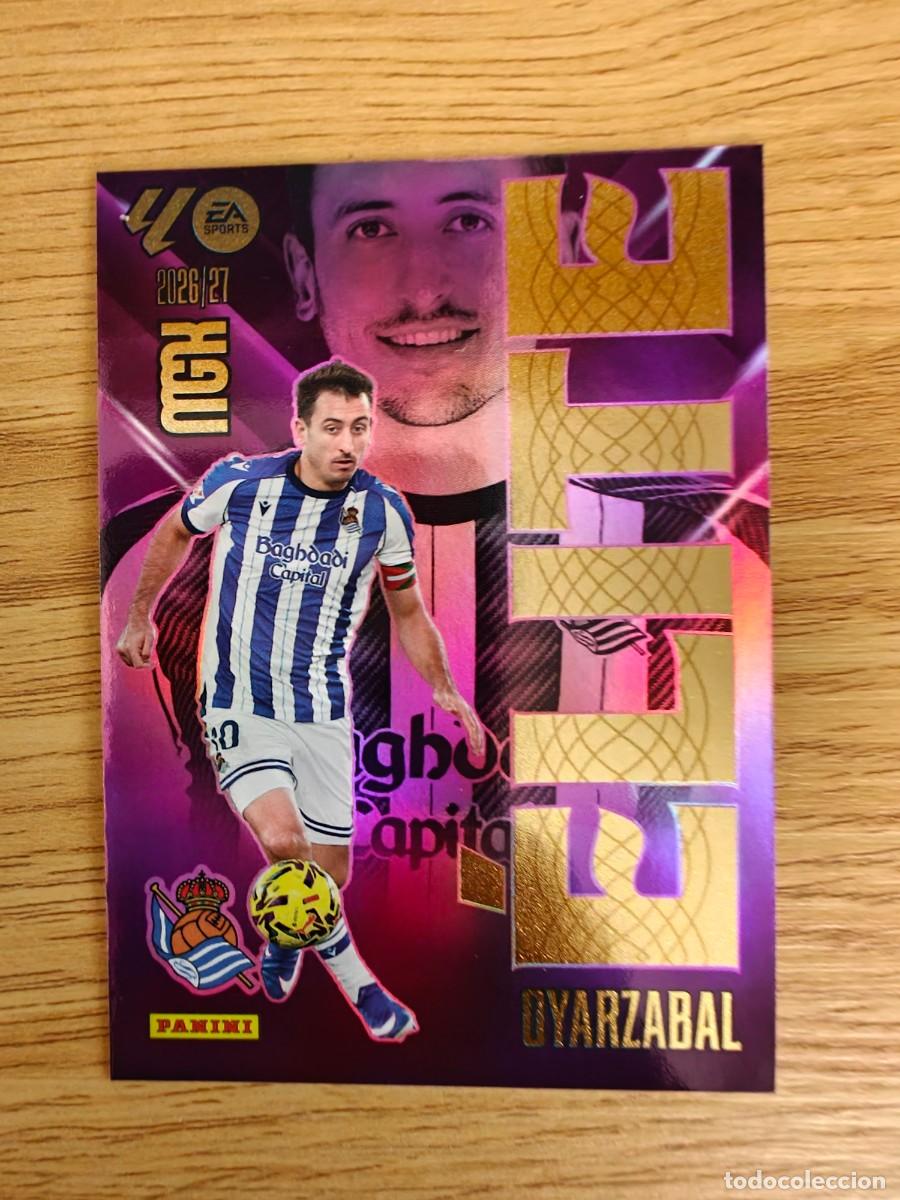 Cromos de f&uacute;tbol: Oyarzabal 13 Elite Panini Megacracks 26 27 Real Sociedad 2026 2027