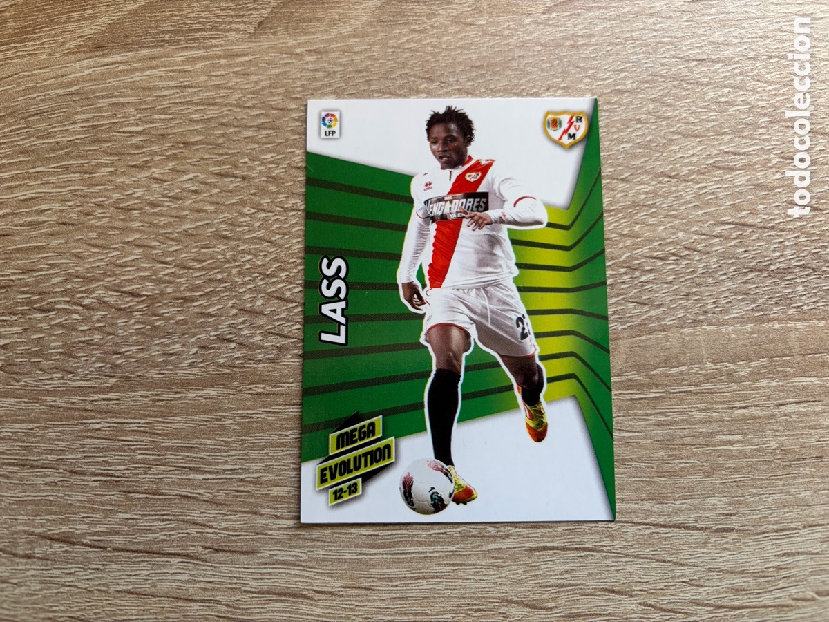 Cromos de f&uacute;tbol: 401 LASS MEGA EVOLUTION RAYO VALLECANO PANINI MEGACRACKS MGK 2012 2013 12 13
