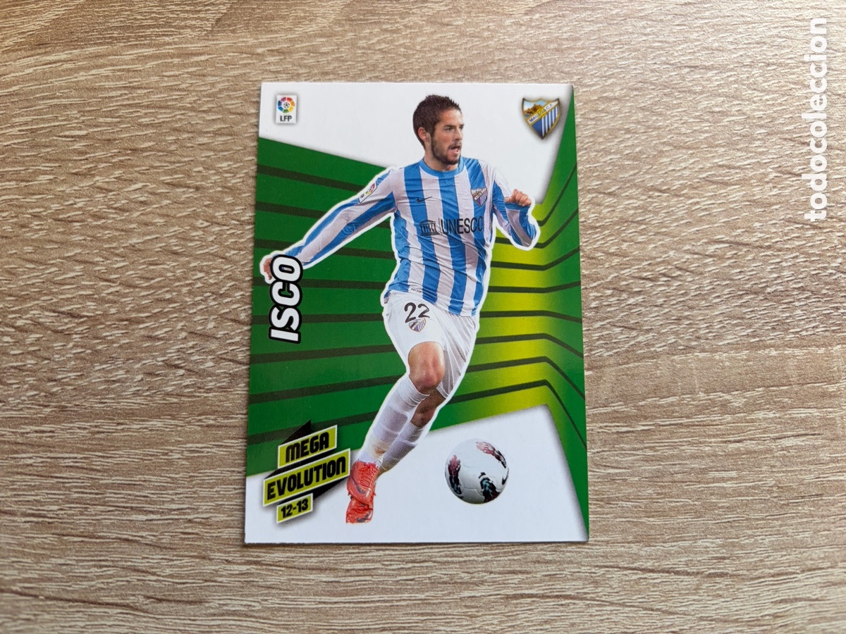 Cromos de f&uacute;tbol: 397 ISCO MEGA EVOLUTION M&Aacute;LAGA CF PANINI MEGACRACKS MGK 2012 2013 12 13