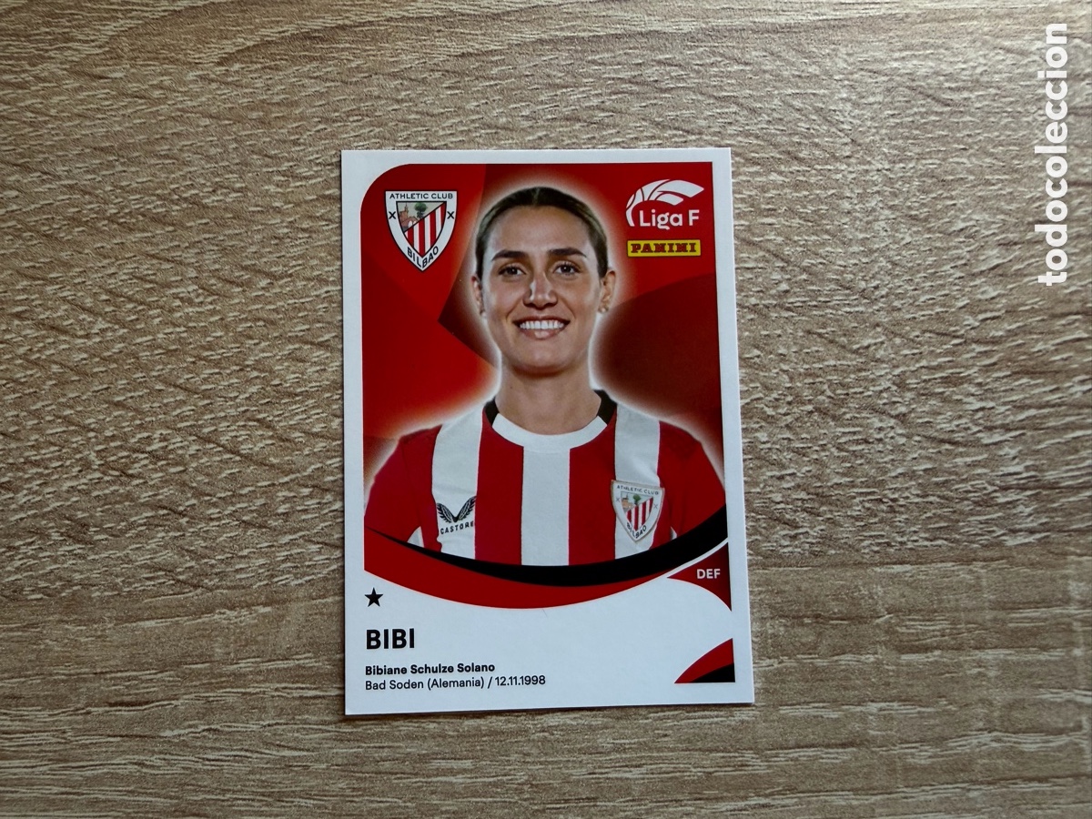 Cromos de f&uacute;tbol: BIBI ATHLETIC CLUB LIGA F PANINI 2024 2025 24 25