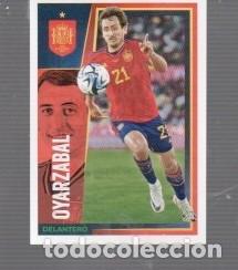 Cromos de f&uacute;tbol: CRONO VAMOS SELECCI&Oacute;N ESPA&Ntilde;OLA OYARZABAL N&ordm; 30 EDIT&Oacute; CARREFOUR Y PANINI SIN PEGAR