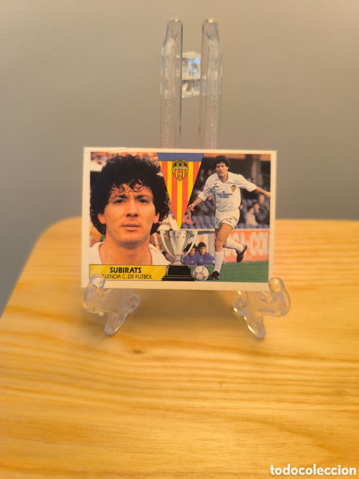 Cromos de f&uacute;tbol: Subirats liga 87-88 (SIN PEGAR) Valencia