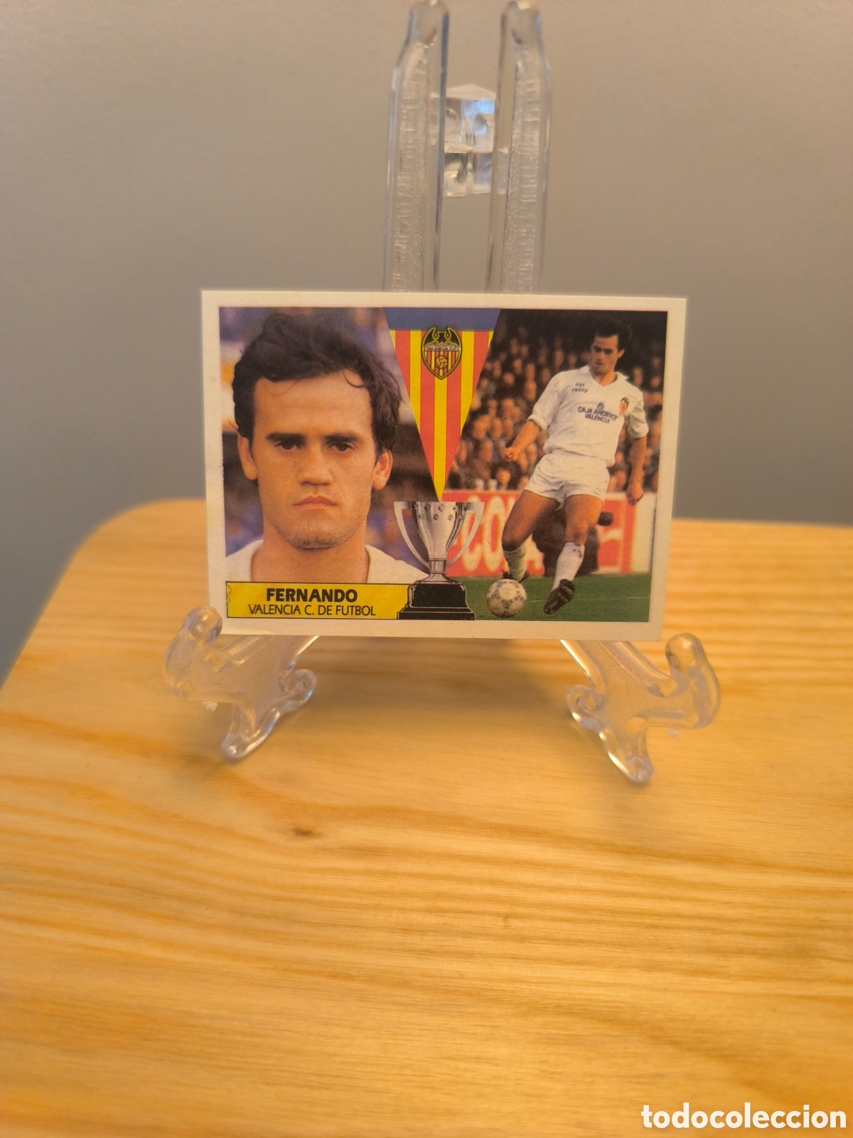 Cromos de f&uacute;tbol: Fernando liga 87-88(SIN PEGAR) Valencia