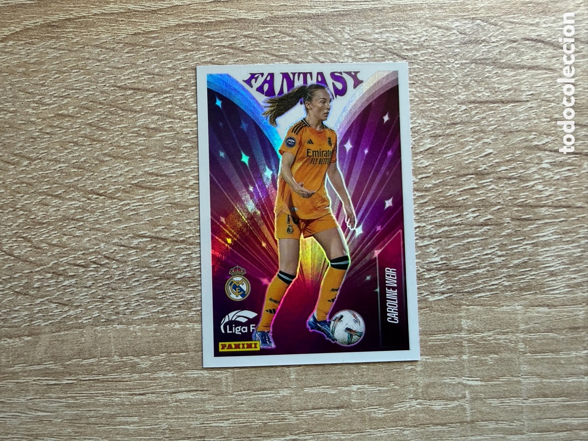 Cromos de f&uacute;tbol: 330 CAROLINE WEIR FANTASY LIGA F 2024 2025 24 25 REAL MADRID