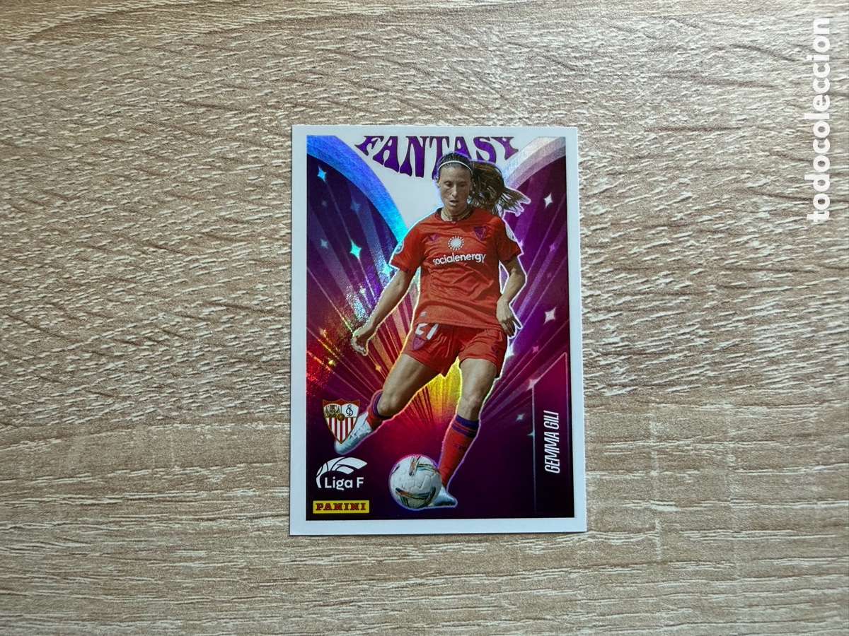 Cromos de f&uacute;tbol: 336 GEMMA GILI FANTASY LIGA F 2024 2025 24 25 SEVILLA FC
