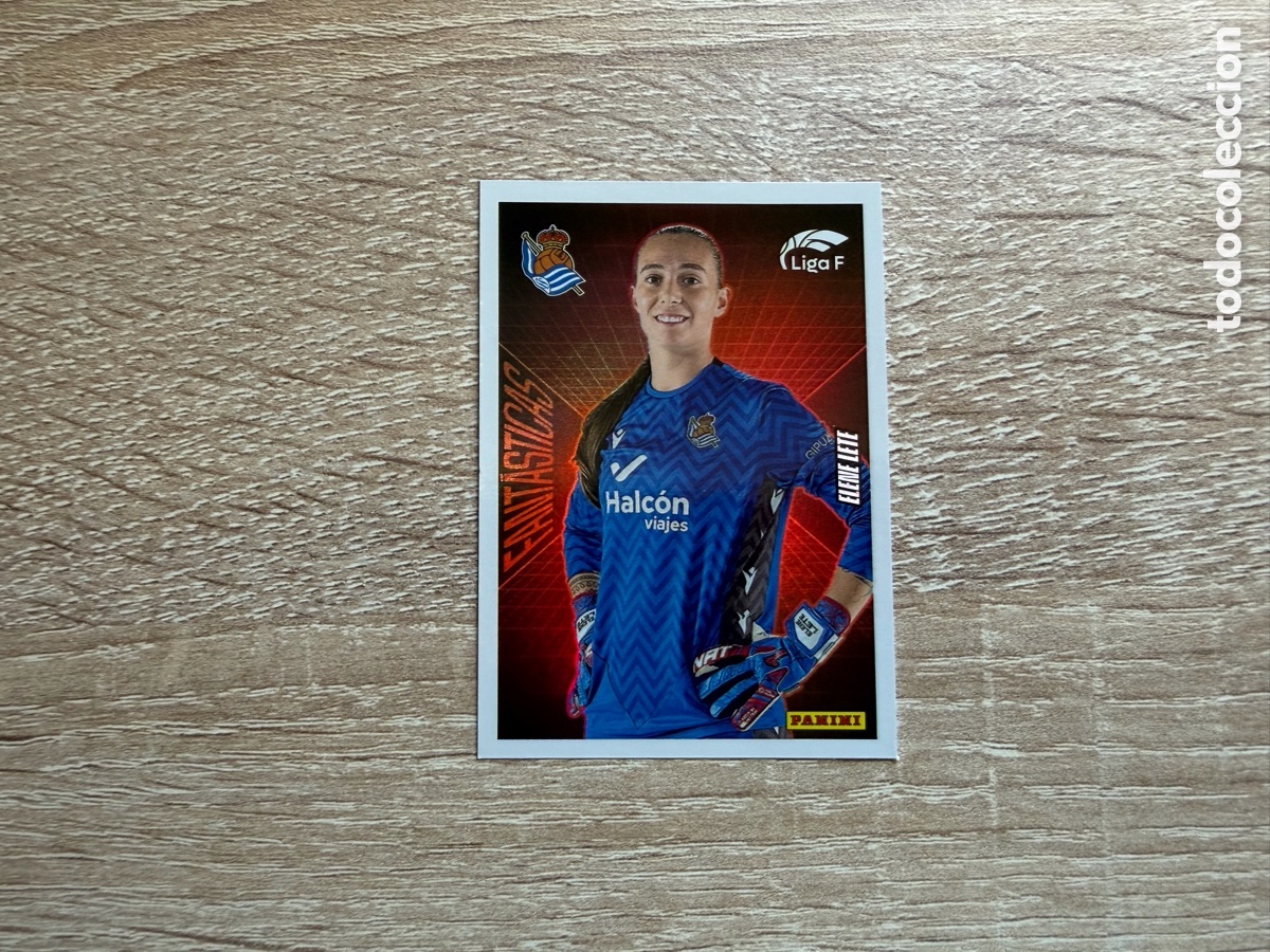 Cromos de f&uacute;tbol: 347 ELENE LETE GUANTES DE ORO LIGA F 2024 2025 24 25 REAL SOCIEDAD