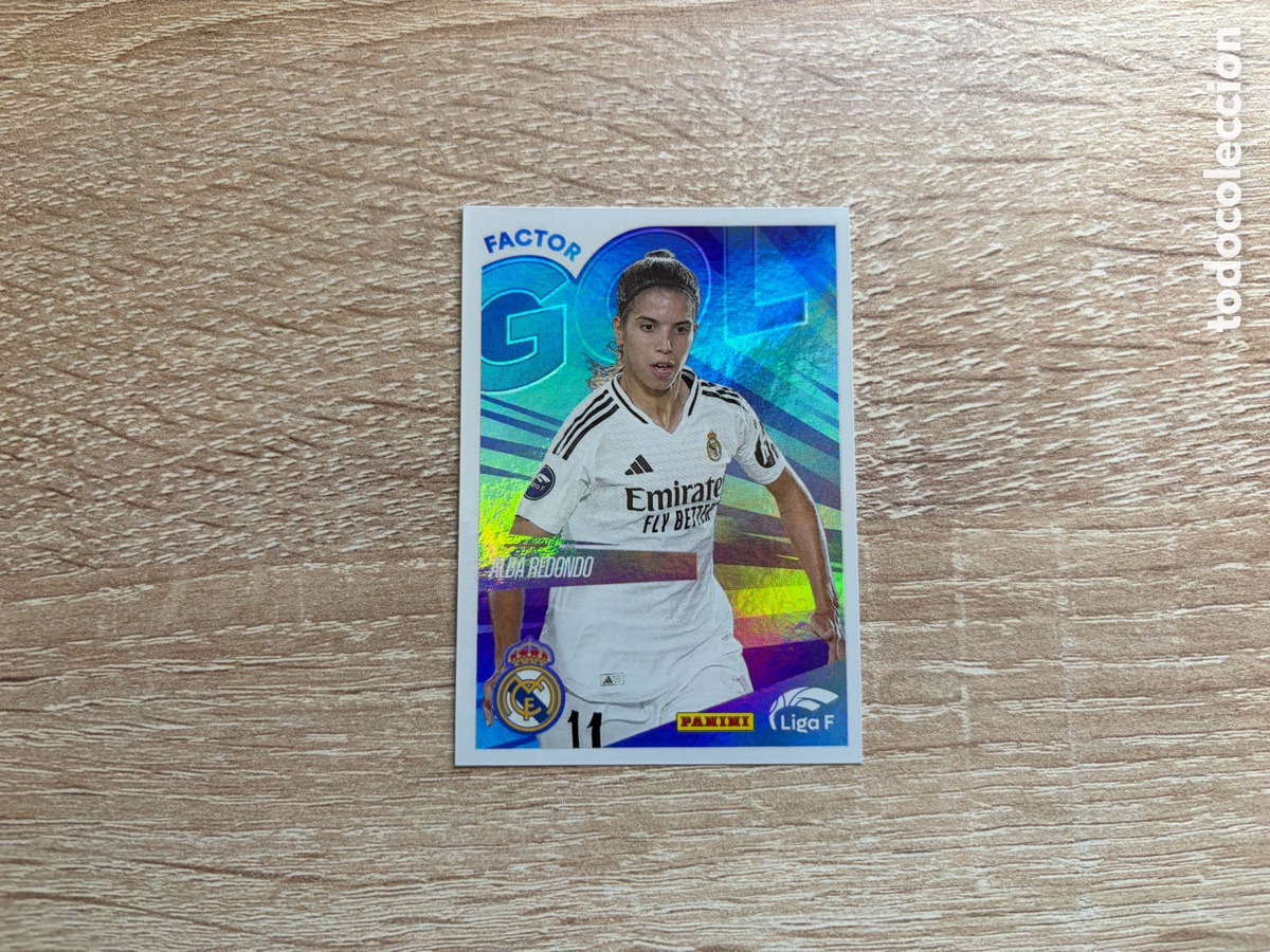 Cromos de f&uacute;tbol: 354 ALBA REDONDO FACTOR GOL LIGA F 2024 2025 24 25 REAL MADRID