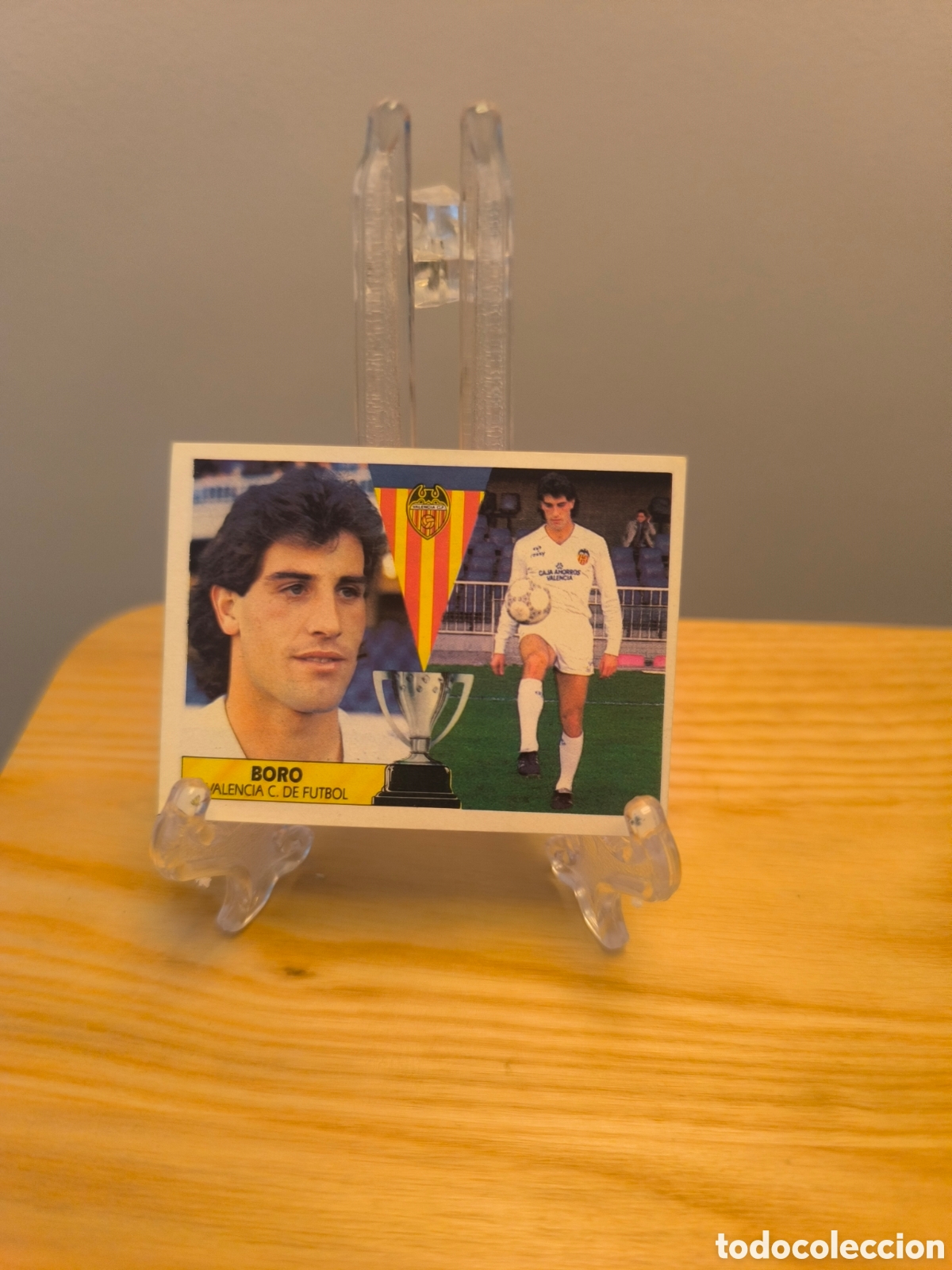 Cromos de f&uacute;tbol: Boro liga 87-88 (SIN PEGAR) Valencia
