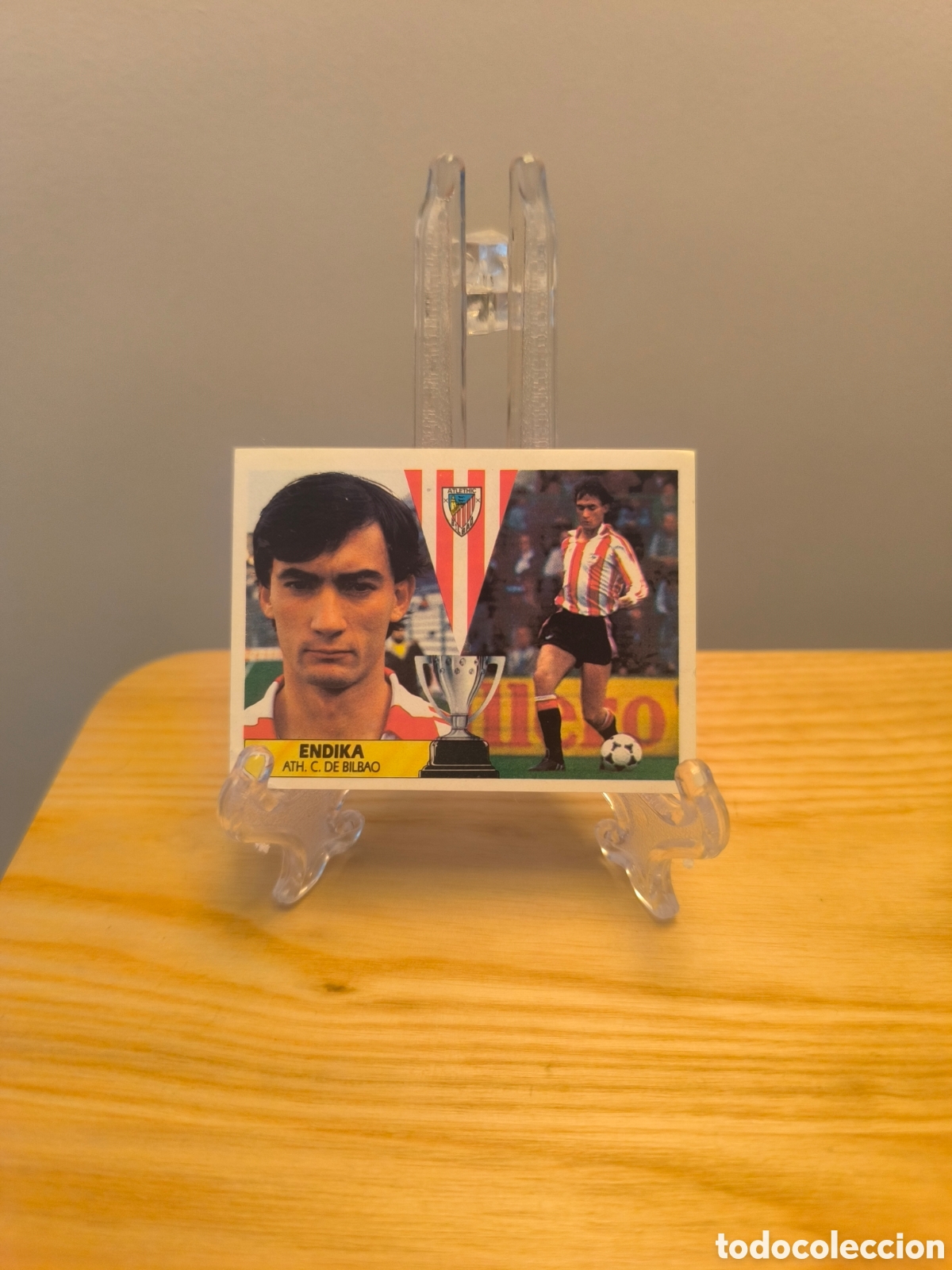 Cromos de f&uacute;tbol: Endika liga 87-88 (SIN PEGAR) Athletic de Bilbao