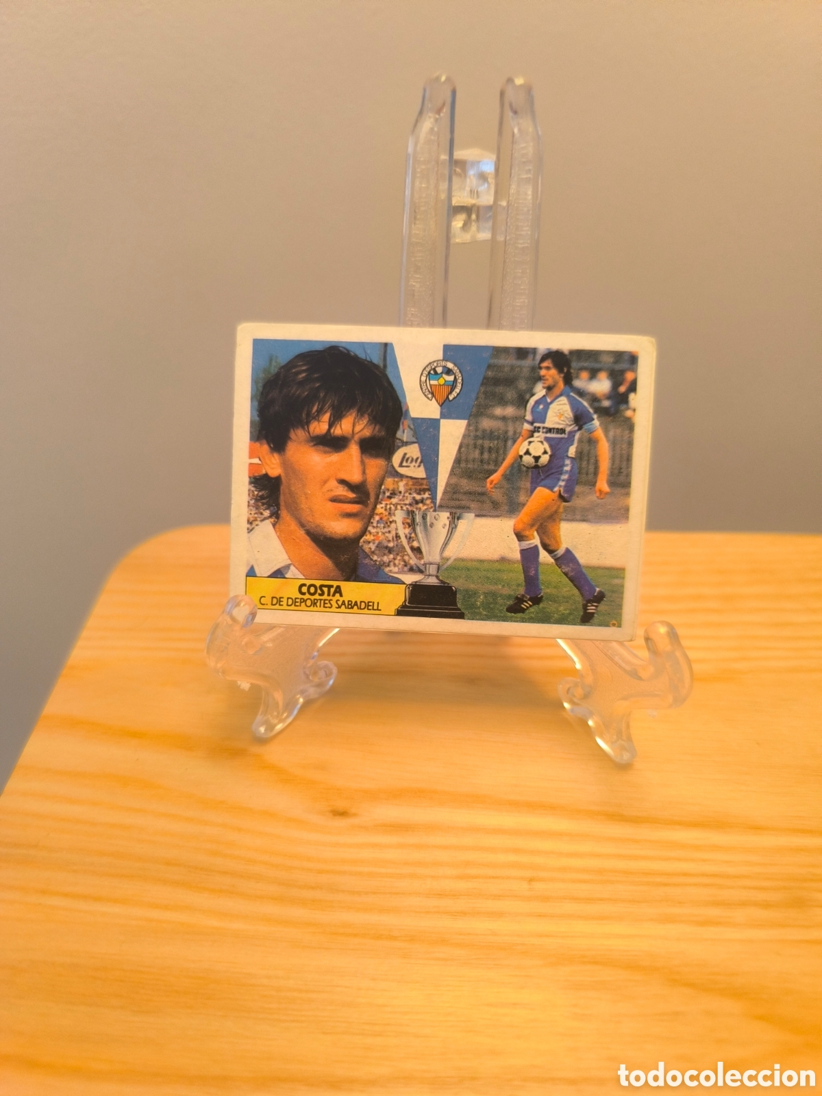 Cromos de f&uacute;tbol: Costa liga 87-88 (SIN PEGAR) Sabadell