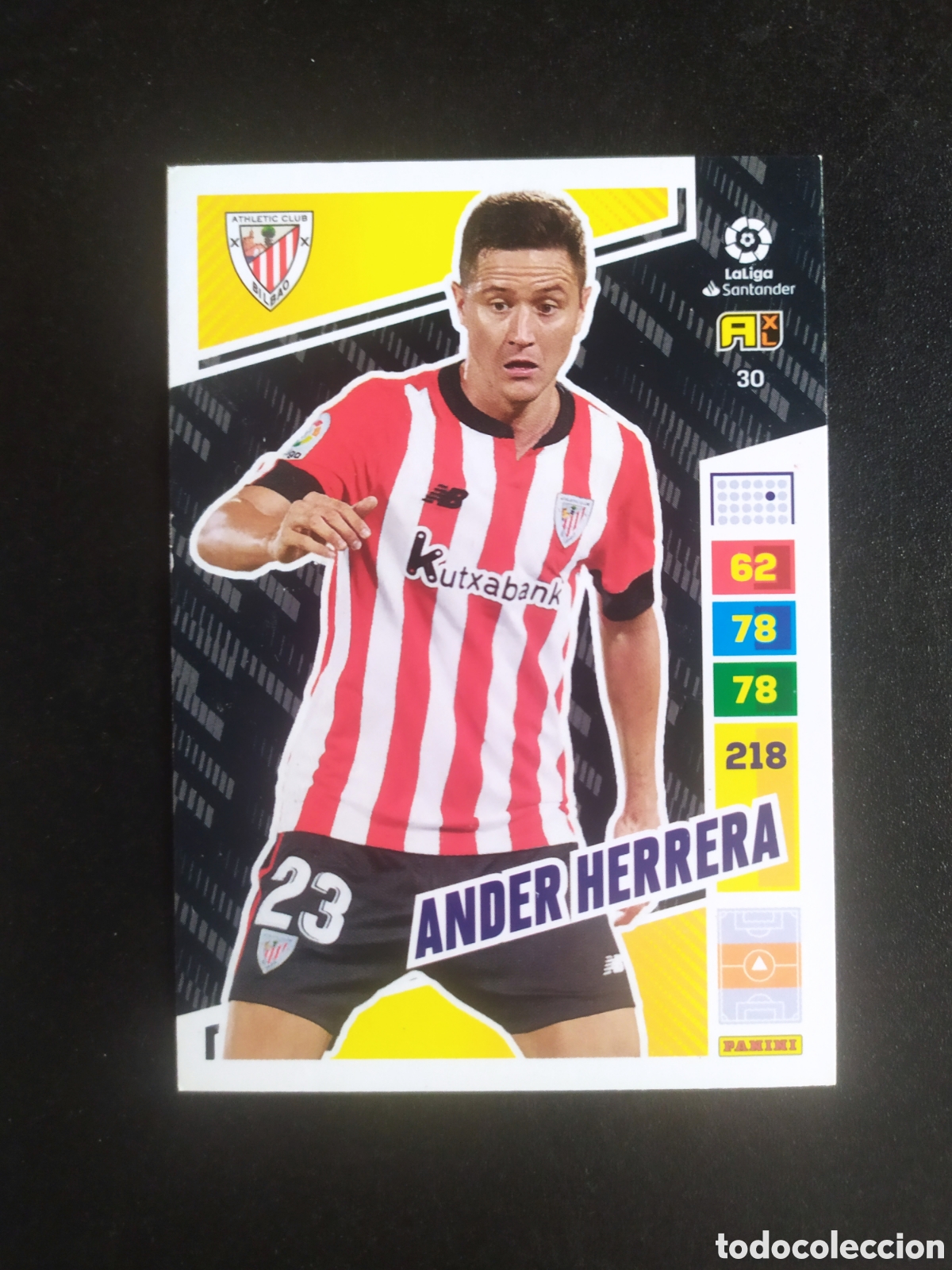 Cromos de f&uacute;tbol: Adrenalyn 2022 2023 22 23 panini Ander Herrera n&deg; 30 Athletic Bilbao