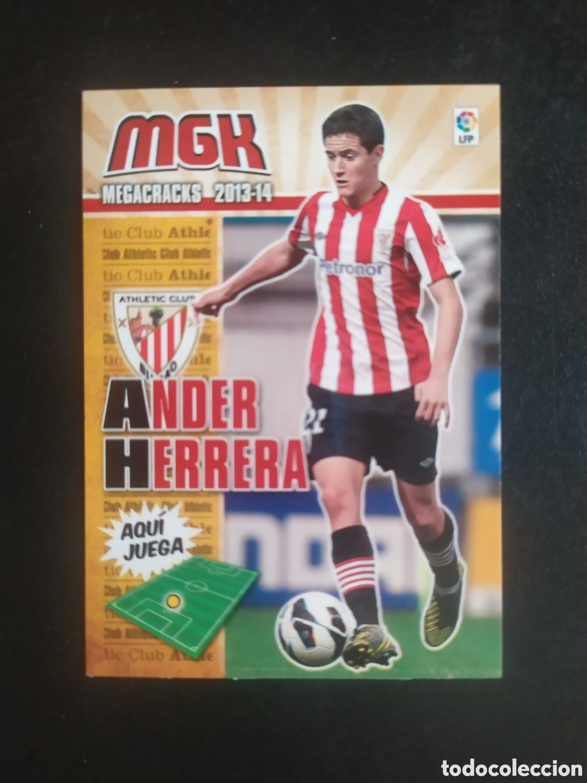 Cromos de f&uacute;tbol: Megacracks 2013 2014 13 14 panini Ander Herrera n&deg; 31 Athletic Bilbao