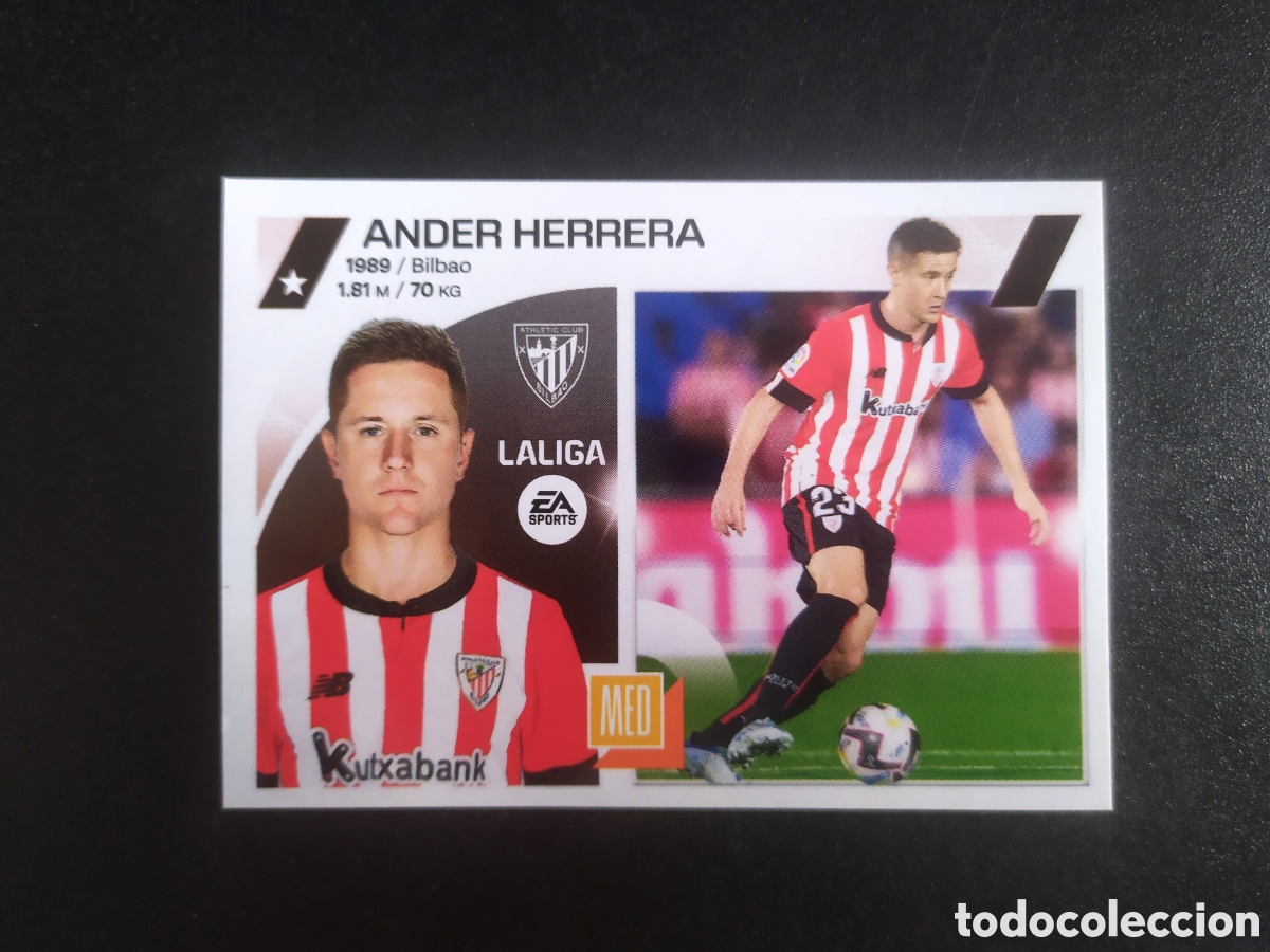 Cromos de f&uacute;tbol: Liga este 2023 2024 23 24 panini Ander Herrera n&deg; 14A 14 A Athletic Bilbao
