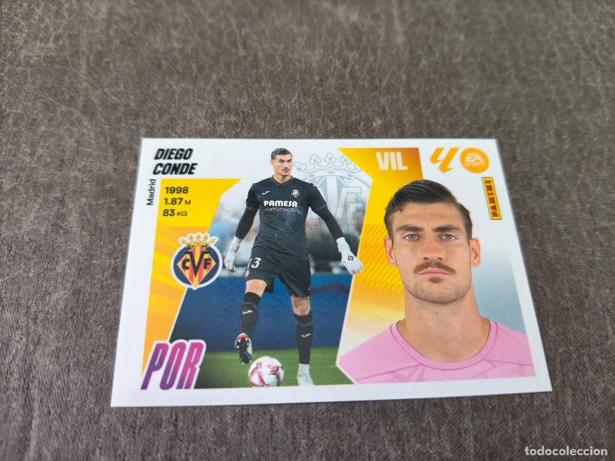 Cromos de f&uacute;tbol: Cromo 4 DIEGO CONDE VILLARREAL CF. Colecci&oacute;n LALIGA F&uacute;tbol 2025-2026 PANINI Nuevo