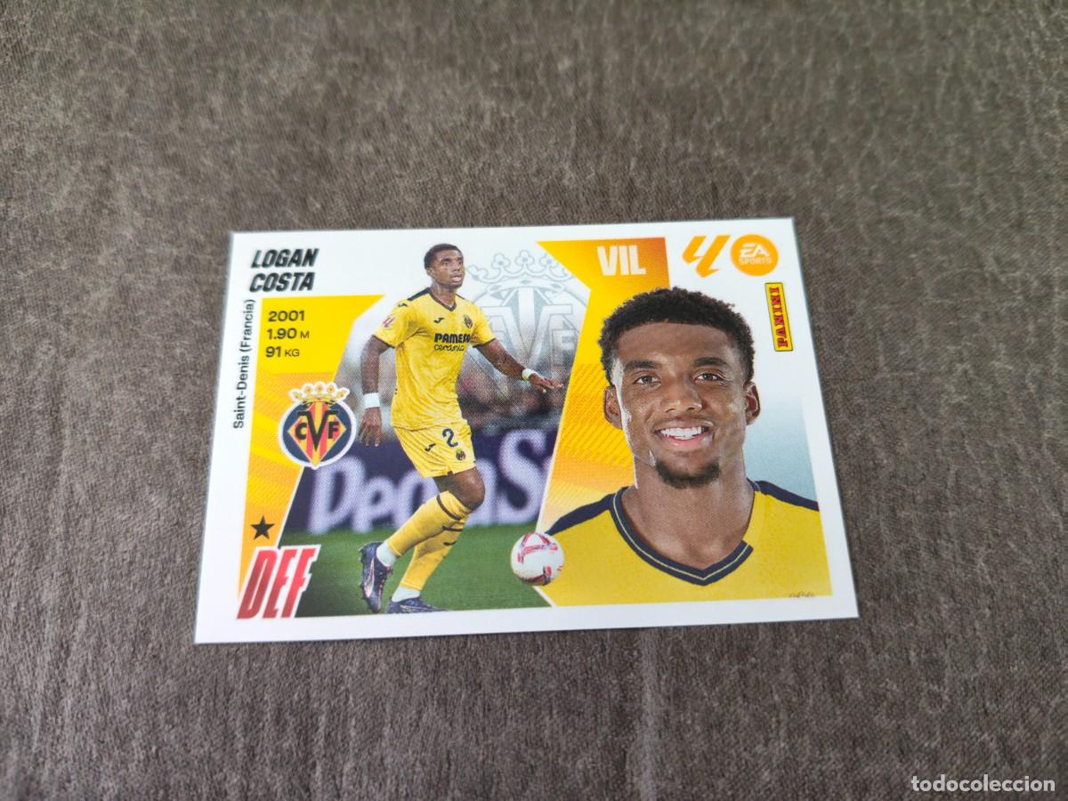 Cromos de f&uacute;tbol: Cromo 7 LOGAN COSTA VILLARREAL CF. Colecci&oacute;n LALIGA F&uacute;tbol 2025-2026 PANINI Nuevo