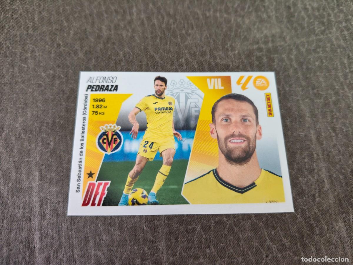 Cromos de f&uacute;tbol: Cromo 10 ALFONSO PEDRAZA VILLARREAL CF. Colecci&oacute;n LALIGA F&uacute;tbol 2025-2026 PANINI Nuevo