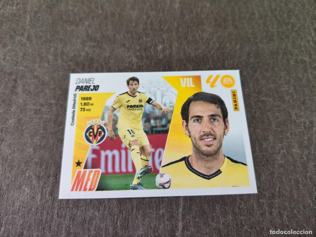 Football Stickers: Cromo 13 DANIEL PAREJO VILLARREAL CF. Colecci&oacute;n LALIGA F&uacute;tbol 2025-2026 PANINI Nuevo