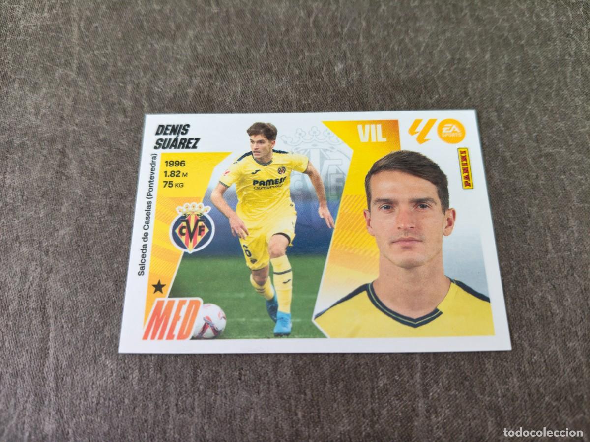 Cromos de f&uacute;tbol: Cromo 14 DENIS SU&Aacute;REZ VILLARREAL CF. Colecci&oacute;n LALIGA F&uacute;tbol 2025-2026 PANINI Nuevo