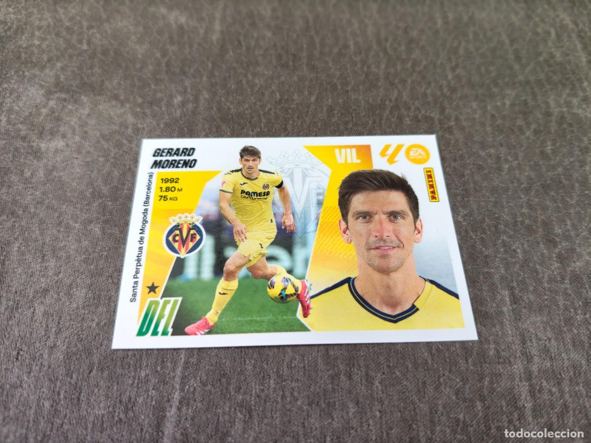Cromos de f&uacute;tbol: Cromo 18 GERARD MORENO VILLARREAL CF. Colecci&oacute;n LALIGA F&uacute;tbol 2025-2026 PANINI Nuevo