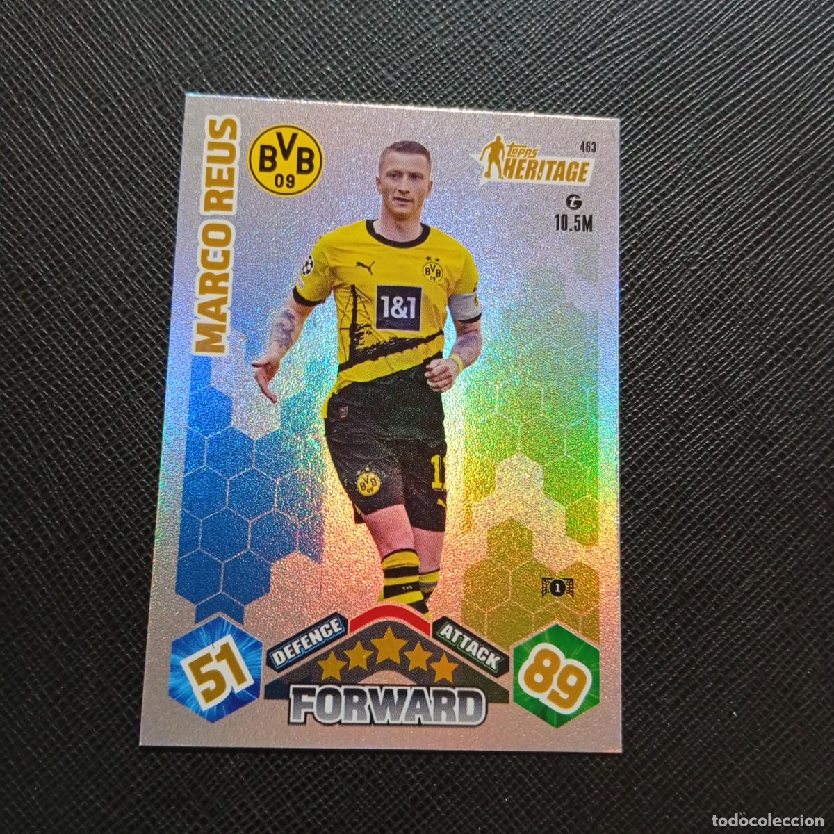 Cromos de f&uacute;tbol: 463 MARCOS REUS BORUSSIA DORTMUND TOPPS MATCH ATTAX 2023 2024 FUTBOL CROMO 23 24 - A217 PG51