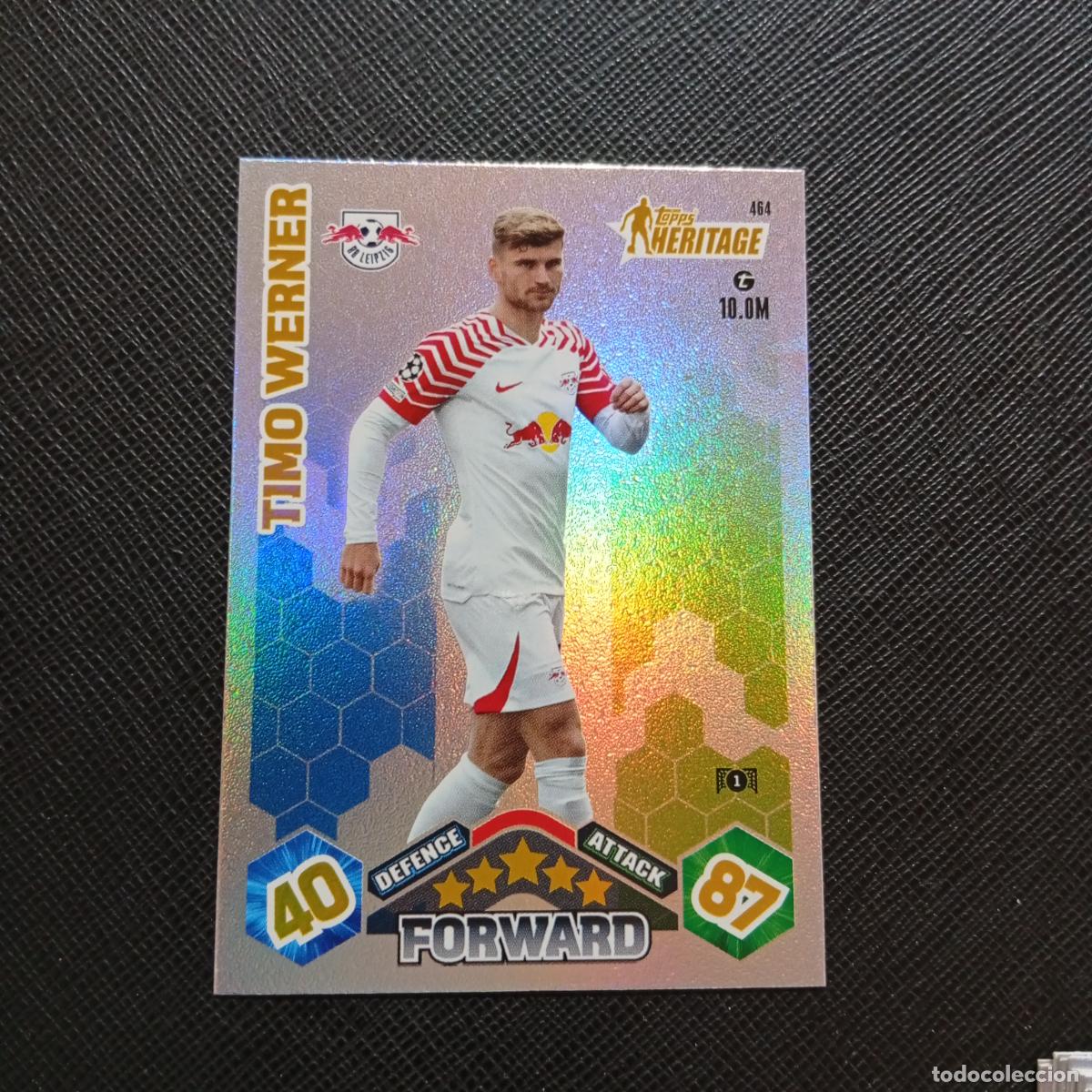 Cromos de f&uacute;tbol: 464 TIMO WERNER RB LEIPZIG TOPPS MATCH ATTAX 2023 2024 FUTBOL CROMO 23 24 - A217 PG52