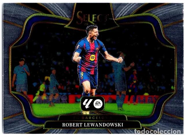 Fu&szlig;ball-Sticker: Robert Lewandowski #201 Field Level Panini Select LaLiga 2025-26 FC Barcelona