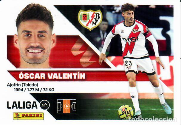 Fu&szlig;ball-Sticker: CROMO PANINI LIGA ESTE 26 27 - N&ordm; 13 - &Oacute;SCAR VALENT&Iacute;N - RAYO VALLECANO