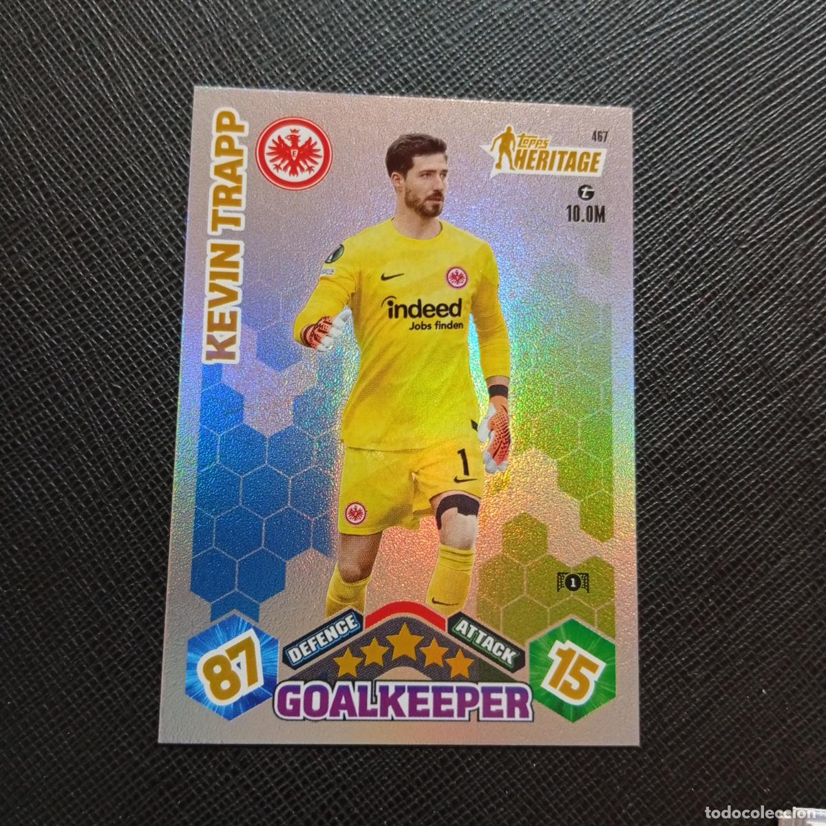 Fu&szlig;ball-Sticker: 467 TRAPP EINTRACHT FRANKFURT TOPPS MATCH ATTAX 2023 2024 FUTBOL CROMO 23 24 - A217 PG52