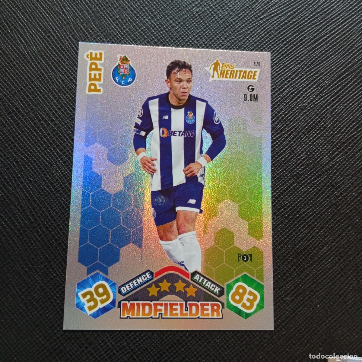 Cromos de f&uacute;tbol: 470 PEPE PORTO OPORTO TOPPS MATCH ATTAX 2023 2024 FUTBOL CROMO 23 24 - A217 PG52