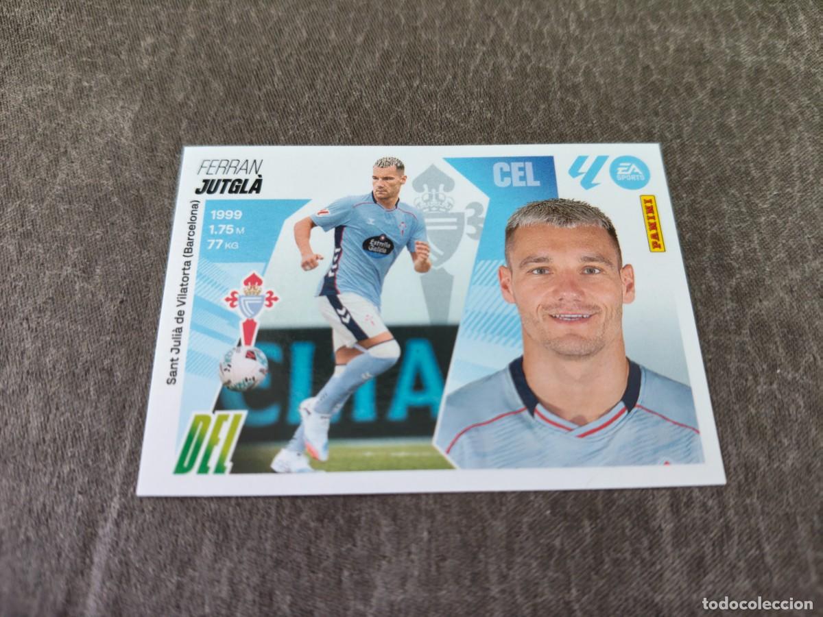 Cromos de f&uacute;tbol: Cromo 2 FERRAN JUTGL&Agrave; RC CELTA &Uacute;LTIMOS FICHAJES. Colecci&oacute;n LALIGA F&uacute;tbol 2025-2026 PANINI Nuevo