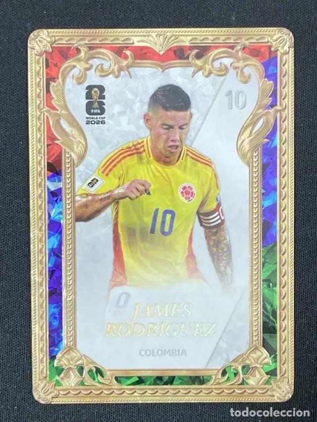 Cromos de f&uacute;tbol: James Rodr&iacute;guez #699 Colombia Cromo Especial Hologr&aacute;fico Panini FIFA World Cup 2026